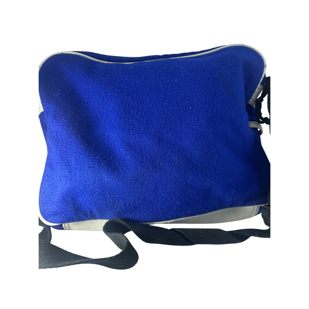 Diesel Industry Blue‎ Wool Blend Crossbody Bag Messenger Style